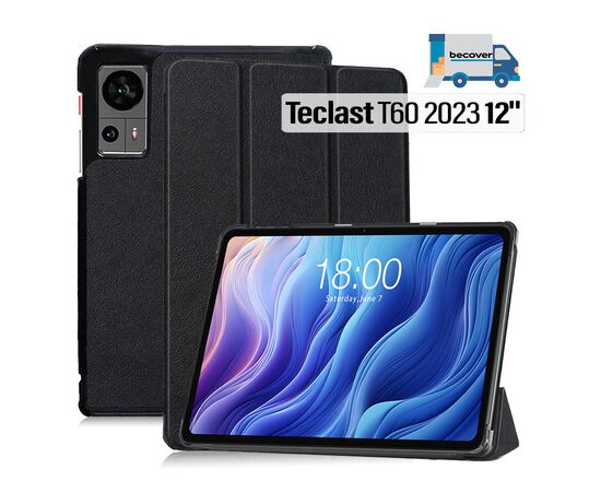 Чехол для планшета BeCover Smart Case Teclast T60 2023 12" Black (713721)