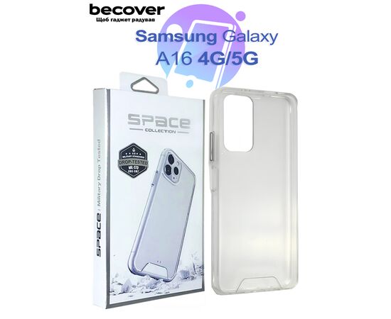 Чохол до мобільного телефона BeCover Space Case Samsung Galaxy A16 4G SM-A165 / A16 5G SM-A166 Transparent (713751)
