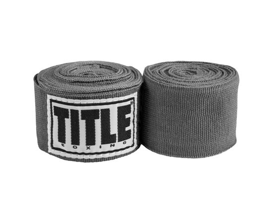 Бинт для спорта Title Boxing Select 180" Semi Elastic Mexican 4.5м Grey (SMHW XL GR)