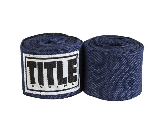 Бинт для спорту Title Boxing Select 180" Semi Elastic Mexican 4.5м Navy (SMHW XL NV)