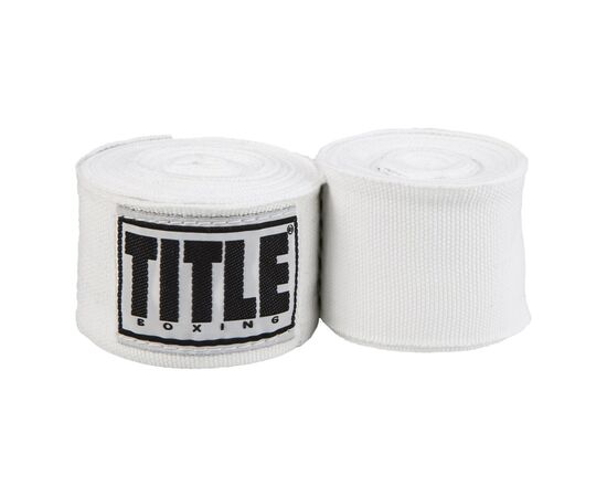 Бинт для спорта Title Boxing Select 180" Semi Elastic Mexican 4.5м White (SMHW XL WH)