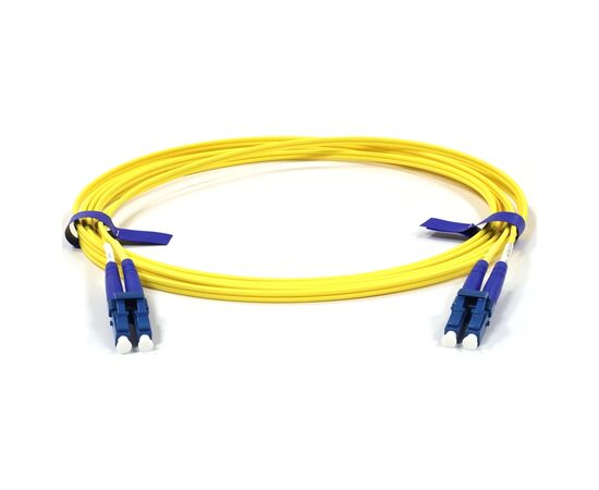 Оптичний патчкорд CMS LC/UPC-LC/UPC SingleMode 2м Duplex Slim 2.0мм (UPC-2LCLC(SM)D(ON)S)