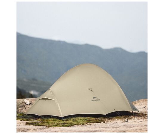 Палатка Naturehike двомісний з футпринтом CNK2350WS020 Cloud Up Pro пісочний (6927595776988), изображение 8 Палатка Naturehike двомісний з футпринтом CNK2350WS020 Cloud Up Pro пісочний (6927595776988), изображение 8