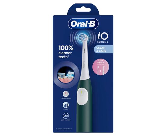 Электрическая зубная щетка Oral-B Series 2 iOS2.1C9.0 Green (8700216611848), изображение 2 Электрическая зубная щетка Oral-B Series 2 iOS2.1C9.0 Green (8700216611848), изображение 2