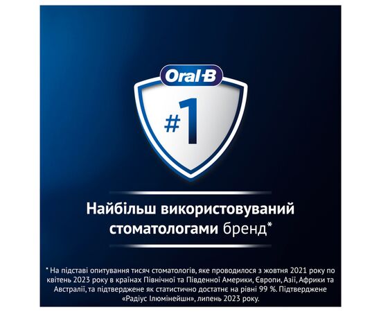 Электрическая зубная щетка Oral-B Series 2 iOS2.1C9.0 Black (8700216614931), изображение 7 Электрическая зубная щетка Oral-B Series 2 iOS2.1C9.0 Black (8700216614931), изображение 7