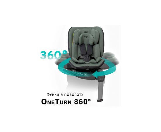 Автокресло Bugs Aera 360 i-Size, ISOFIX, (036 кг) - Forest Pine (4823056520010), изображение 8 Автокресло Bugs Aera 360 i-Size, ISOFIX, (036 кг) - Forest Pine (4823056520010), изображение 8