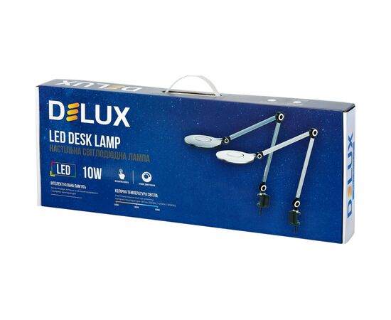 Настільна лампа Delux TF-530_10 Вт LED 3000K-4000K-6000K (90018131), зображення 3 Настільна лампа Delux TF-530_10 Вт LED 3000K-4000K-6000K (90018131), зображення 3