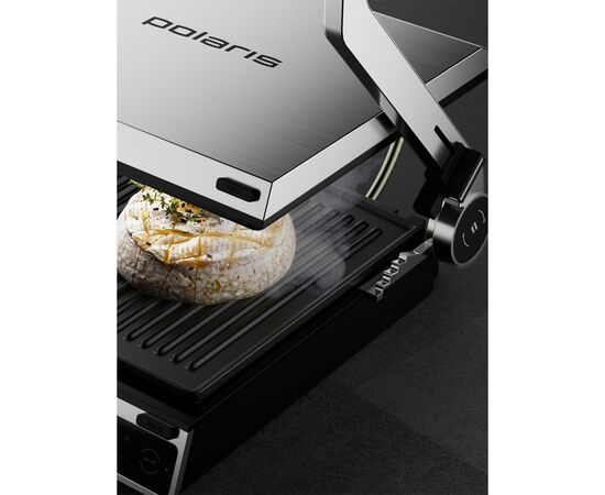Электрогриль Polaris PGP 7002 Optimal Temp Silver, изображение 11 Электрогриль Polaris PGP 7002 Optimal Temp Silver, изображение 11