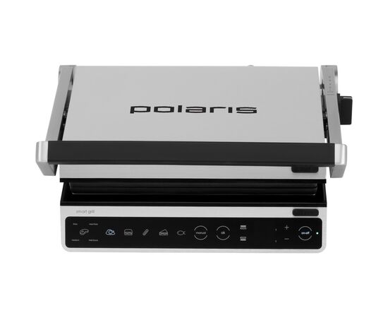Электрогриль Polaris PGP 7002 Optimal Temp Silver, изображение 2 Электрогриль Polaris PGP 7002 Optimal Temp Silver, изображение 2