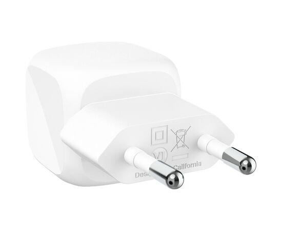 Зарядное устройство Belkin USB-C PD20W PPS white (WCA009KQWH), изображение 4 Зарядное устройство Belkin USB-C PD20W PPS white (WCA009KQWH), изображение 4