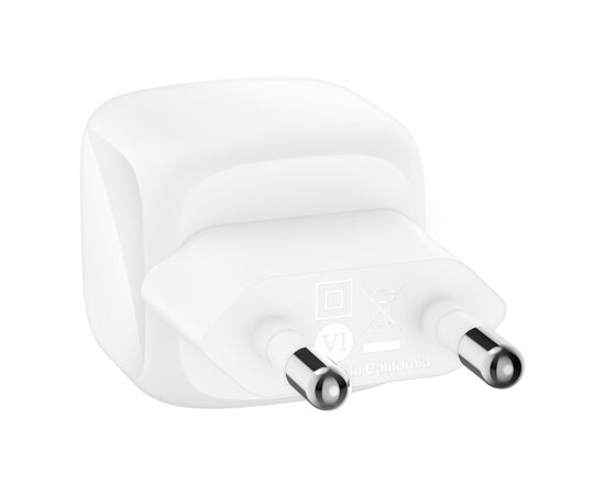 Зарядное устройство Belkin USB-C PD30W PPS white (WCA008KQWH), изображение 4 Зарядное устройство Belkin USB-C PD30W PPS white (WCA008KQWH), изображение 4
