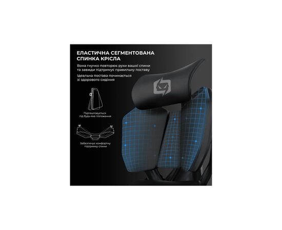 Крісло ігрове Sihoo X5C Mesh Black (X5C-301), зображення 5 Крісло ігрове Sihoo X5C Mesh Black (X5C-301), зображення 5
