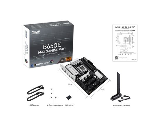 Материнская плата ASUS B650E MAX GAMING WIFI, изображение 6 Материнская плата ASUS B650E MAX GAMING WIFI, изображение 6