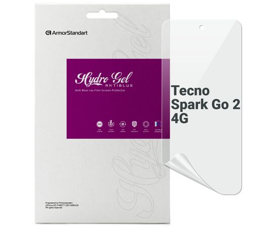 Плівка захисна Armorstandart hydrogel Anti-Blue Tecno Spark Go 2 4G (ARM87123)