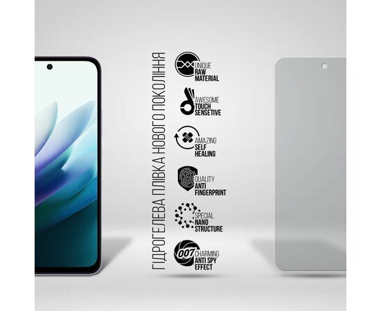 Пленка защитная Armorstandart hydrogel Anti-spy Xiaomi Redmi 15 4G (ARM85451), изображение 2