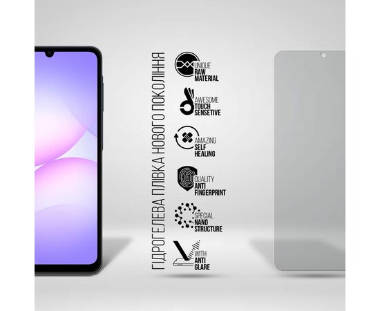 Плівка захисна Armorstandart hydrogel Matte Samsung A07 4G (ARM86497), зображення 2
