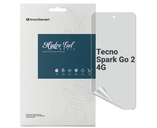 Плівка захисна Armorstandart hydrogel Matte Tecno Spark Go 2 4G (ARM87118)