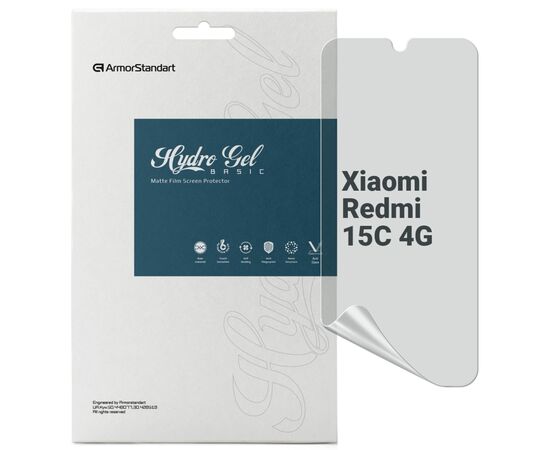 Плівка захисна Armorstandart hydrogel Matte Xiaomi Redmi 15C 4G (ARM85446)