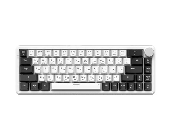 Клавиатура GamePro Asgard Valhalla MK210W Pro 65 RGB Wireless/Bluetooth/USB White (MK210W Pro)