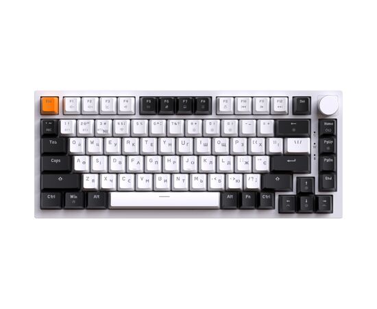 Клавіатура GamePro Asgard Valhalla MK160W Pro 75 RGB Wireless/Bluetooth/USB White (MK160W Pro)