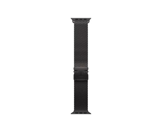 Ремешок для смарт-часов Apple 49mm Black Titanium Milanese Loop - Medium (MXKG3ZM/A)