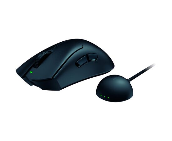 Мышка Razer DeathAdder V4 Pro Wireless/USB Black (RZ01-05330100-R3G1), изображение 2 Мышка Razer DeathAdder V4 Pro Wireless/USB Black (RZ01-05330100-R3G1), изображение 2