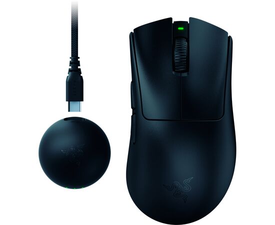 Мишка Razer DeathAdder V4 Pro Wireless/USB Black (RZ01-05330100-R3G1)