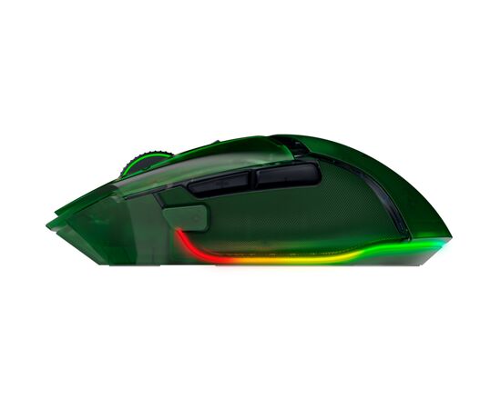 Мышка Razer Basilisk V3 Pro 35K Wireless/Bluetooth/USB Phantom Green (RZ01-05240300-R3G1), изображение 2 Мышка Razer Basilisk V3 Pro 35K Wireless/Bluetooth/USB Phantom Green (RZ01-05240300-R3G1), изображение 2