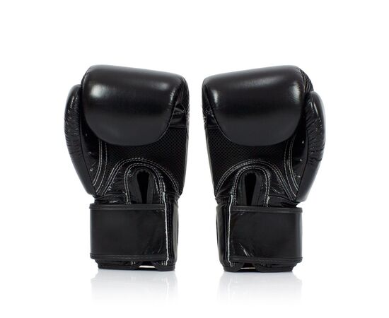 Боксерские перчатки Fairtex BGV1 Black 10 унцій (бинти в комплекті) (BGV1_10oz_Black), изображение 4 Боксерские перчатки Fairtex BGV1 Black 10 унцій (бинти в комплекті) (BGV1_10oz_Black), изображение 4