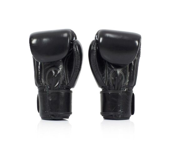 Боксерские перчатки Fairtex BGV1 Nation Print Black 12 унцій (бинти в комплекті) (BGV1_Print_12oz_Black), изображение 4