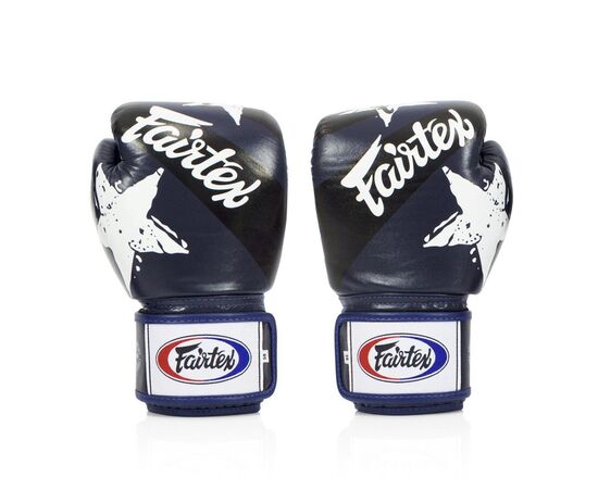 Боксерские перчатки Fairtex BGV1 Nation Print Blue 10 унцій (бинти в комплекті) (BGV1_Print_10oz_Blue), изображение 3 Боксерские перчатки Fairtex BGV1 Nation Print Blue 10 унцій (бинти в комплекті) (BGV1_Print_10oz_Blue), изображение 3
