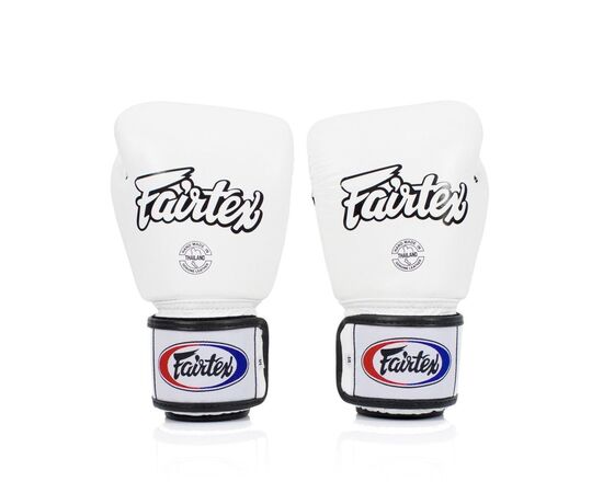 Боксерские перчатки Fairtex BGV1 White 14 унцій (бинти в комплекті) (BGV1_14oz_White), изображение 3 Боксерские перчатки Fairtex BGV1 White 14 унцій (бинти в комплекті) (BGV1_14oz_White), изображение 3