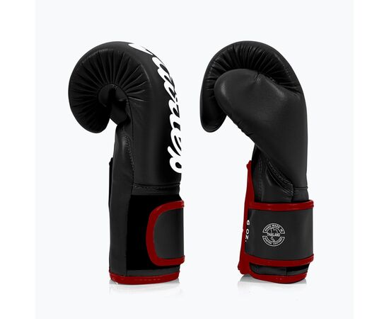 Боксерские перчатки Fairtex BGV14 Black 10 унцій (бинти в комплекті) (BGV14_10oz_Black), изображение 5 Боксерские перчатки Fairtex BGV14 Black 10 унцій (бинти в комплекті) (BGV14_10oz_Black), изображение 5