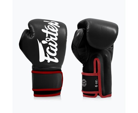 Боксерские перчатки Fairtex BGV14 Black 12 унцій (бинти в комплекті) (BGV14_12oz_Black), изображение 3 Боксерские перчатки Fairtex BGV14 Black 12 унцій (бинти в комплекті) (BGV14_12oz_Black), изображение 3