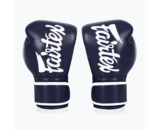 Боксерські рукавички Fairtex BGV14 Blue 16 унцій (бинти в комплекті) (BGV14_16oz_Blue), зображення 3 Боксерські рукавички Fairtex BGV14 Blue 16 унцій (бинти в комплекті) (BGV14_16oz_Blue), зображення 3