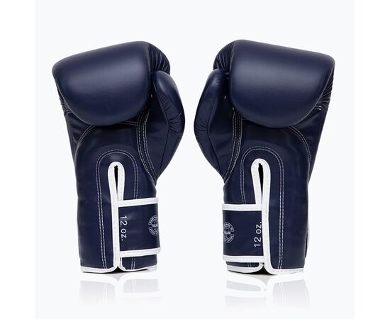 Боксерські рукавички Fairtex BGV14 Blue 16 унцій (бинти в комплекті) (BGV14_16oz_Blue), зображення 5 Боксерські рукавички Fairtex BGV14 Blue 16 унцій (бинти в комплекті) (BGV14_16oz_Blue), зображення 5