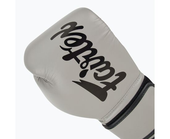 Боксерские перчатки Fairtex BGV14 Grey 10 унцій (бинти в комплекті) (BGV14_10oz_Grey), изображение 6 Боксерские перчатки Fairtex BGV14 Grey 10 унцій (бинти в комплекті) (BGV14_10oz_Grey), изображение 6