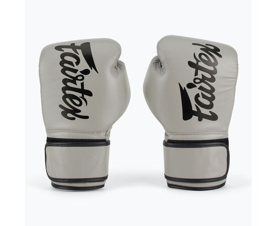 Боксерские перчатки Fairtex BGV14 Grey 12 унцій (бинти в комплекті) (BGV14_12oz_Grey), изображение 5 Боксерские перчатки Fairtex BGV14 Grey 12 унцій (бинти в комплекті) (BGV14_12oz_Grey), изображение 5