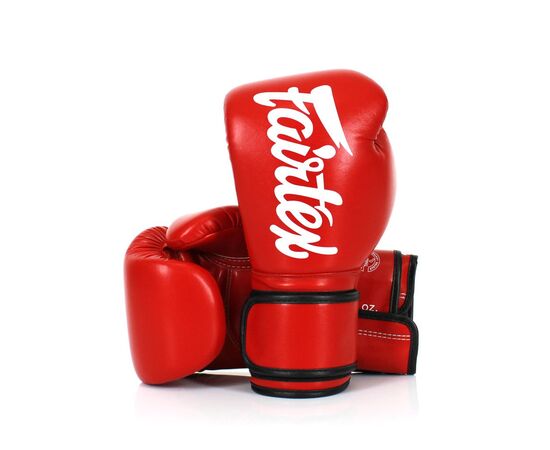 Боксерские перчатки Fairtex BGV14 Red 16 унцій (бинти в комплекті) (BGV14_16oz_Red), изображение 2 Боксерские перчатки Fairtex BGV14 Red 16 унцій (бинти в комплекті) (BGV14_16oz_Red), изображение 2