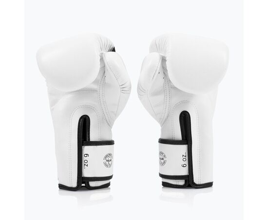 Боксерские перчатки Fairtex BGV14 White 12 унцій (бинти в комплекті) (BGV14_12oz_White), изображение 5 Боксерские перчатки Fairtex BGV14 White 12 унцій (бинти в комплекті) (BGV14_12oz_White), изображение 5