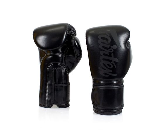 Боксерские перчатки Fairtex BGV14SB Black 12 унцій (бинти в комплекті) (BGV14SB_12oz_Black), изображение 3