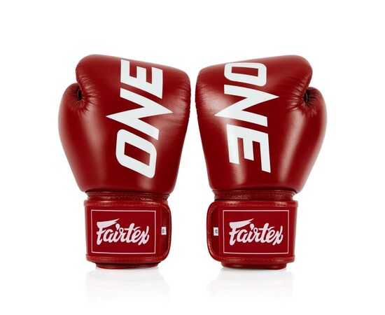 Боксерські рукавички Fairtex BGV1-ONE (натуральна шкіра) Red 12 унцій (бинти в комплекті) (BGV1-ONE_12oz_Red), зображення 3 Боксерські рукавички Fairtex BGV1-ONE (натуральна шкіра) Red 12 унцій (бинти в комплекті) (BGV1-ONE_12oz_Red), зображення 3