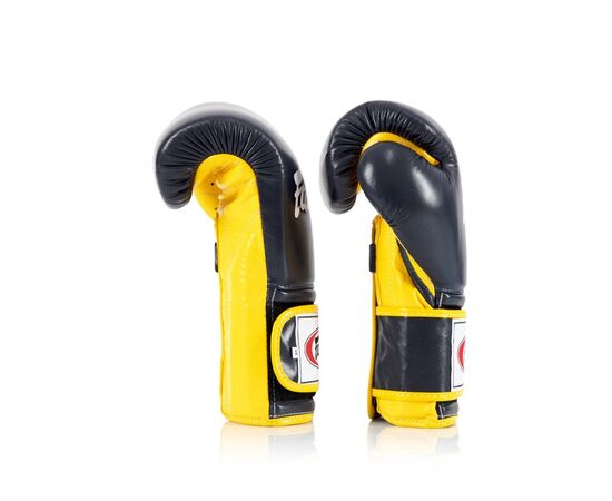Боксерские перчатки Fairtex BGV9 Mexican Blue/Yellow 10 унцій (бинти в комплекті) (BGV9_Mexican_10oz_Blue/Y), изображение 5 Боксерские перчатки Fairtex BGV9 Mexican Blue/Yellow 10 унцій (бинти в комплекті) (BGV9_Mexican_10oz_Blue/Y), изображение 5
