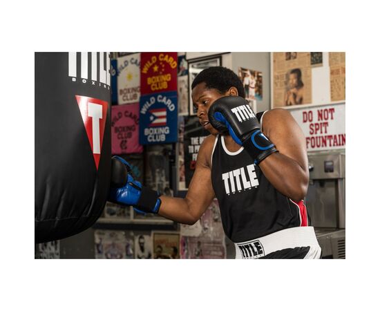 Боксерские перчатки Title Boxing Dynamic Strike Black/Blue 12 oz (XDBG 12 BK/BL), изображение 9 Боксерские перчатки Title Boxing Dynamic Strike Black/Blue 12 oz (XDBG 12 BK/BL), изображение 9