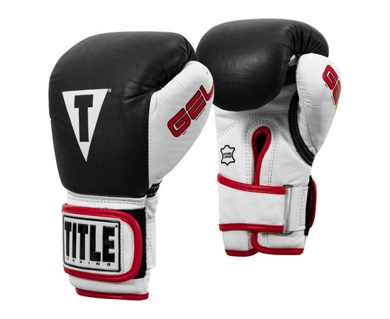 Боксерские перчатки Title Boxing Gel World Black L 14oz (GTWBG L BK), изображение 9 Боксерские перчатки Title Boxing Gel World Black L 14oz (GTWBG L BK), изображение 9