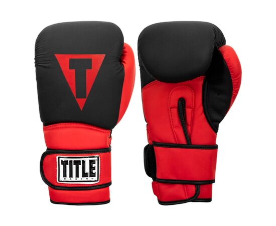 Боксерские перчатки Title Boxing Guts and Glory Black/Red L 14oz (GGBG L BK/RD), изображение 5