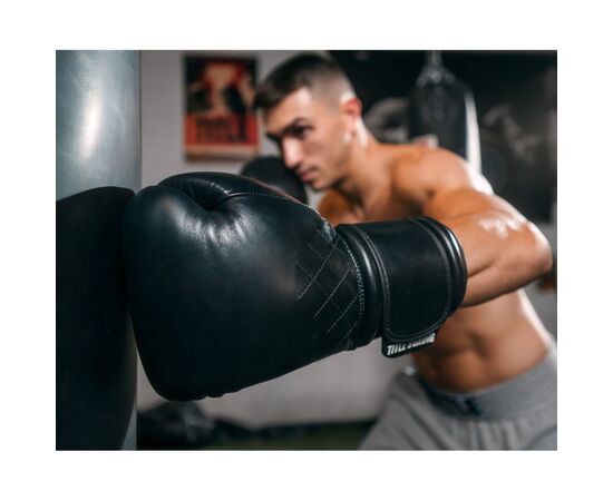 Боксерские перчатки Title Boxing Ko-Vert Black 16 oz (KOVBG 16 oz BK), изображение 9 Боксерские перчатки Title Boxing Ko-Vert Black 16 oz (KOVBG 16 oz BK), изображение 9