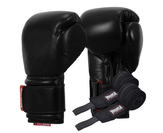 Боксерские перчатки Title Boxing Ko-Vert Black 16 oz (KOVBG 16 oz BK)
