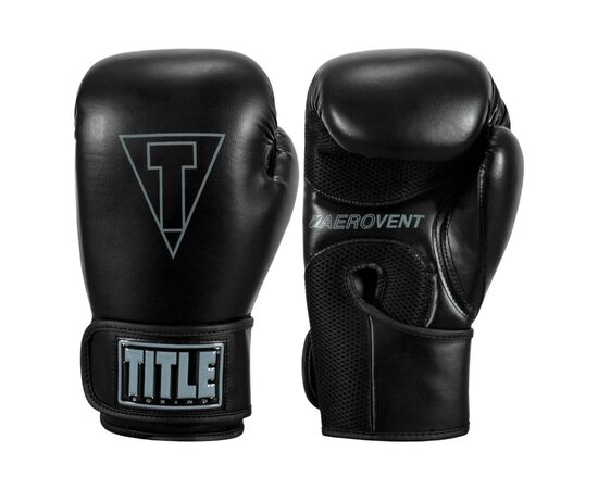 Боксерские перчатки Title Boxing Vegan Gloves Black 14 oz (VGFBG 14 oz BK/BK), изображение 5 Боксерские перчатки Title Boxing Vegan Gloves Black 14 oz (VGFBG 14 oz BK/BK), изображение 5