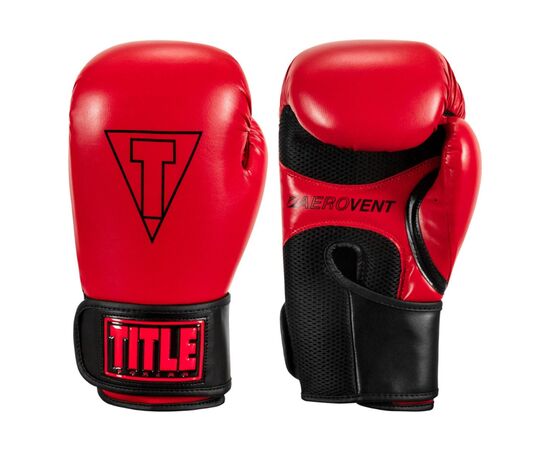 Боксерские перчатки Title Boxing Vegan Gloves Red/Black 12 oz (VGFBG 12 oz RD/BK), изображение 5 Боксерские перчатки Title Boxing Vegan Gloves Red/Black 12 oz (VGFBG 12 oz RD/BK), изображение 5